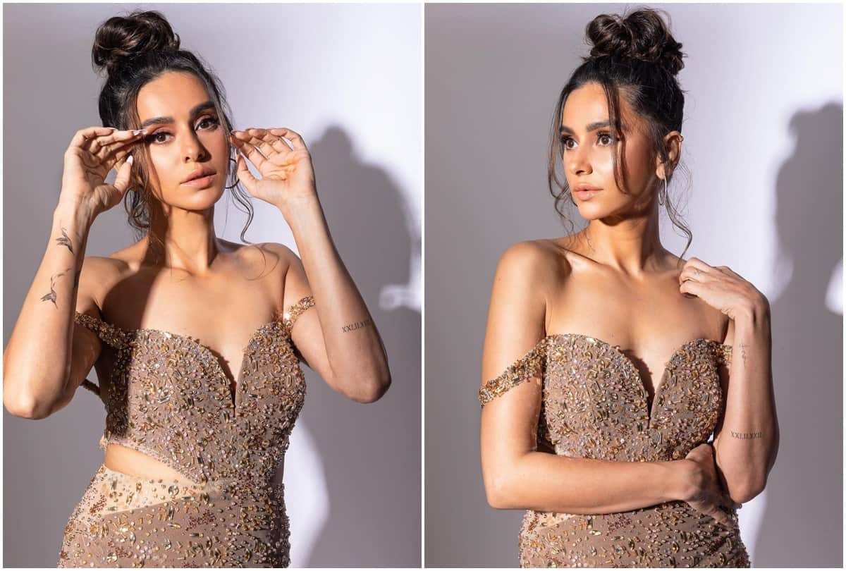 Farhan Akhtar-Shibani Dandekar: Shibani Dandekar got the wedding date tattooed on her hand shared pictures flaunting her new tattoo