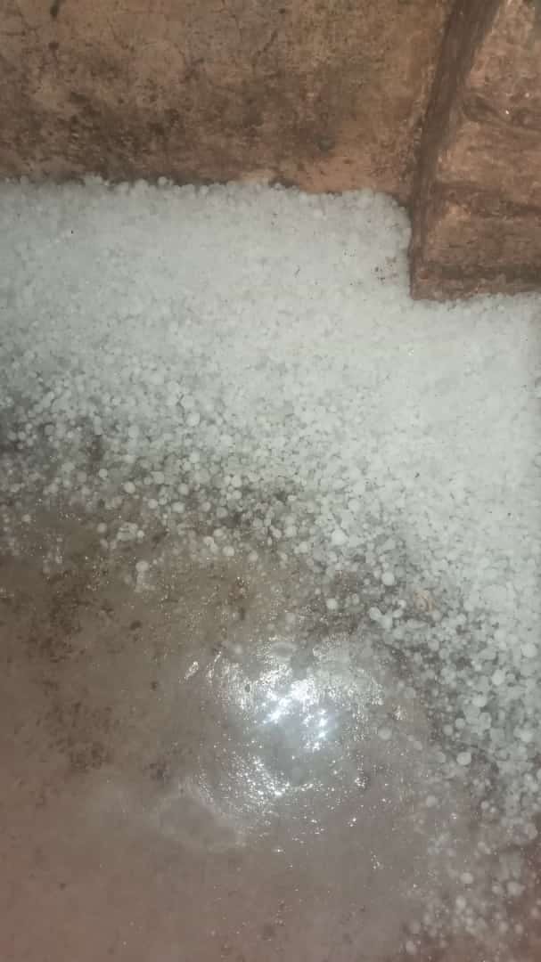 The weather took a turn, rain and hailstorm became a disaster