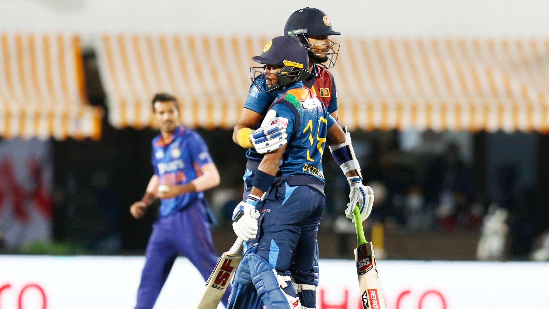 IND vs SL 2nd T20 Photo Story: Rohit Sharma offered coffee to cameraman commentator; binura fernando catch| sanju samson ravindra jadeja shreyas iyer