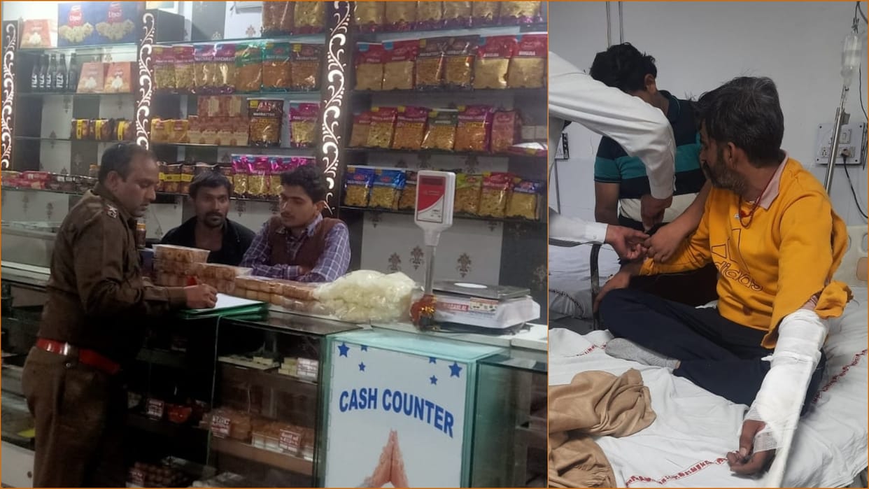 Shopkeeper shot in Rohtak of Haryana