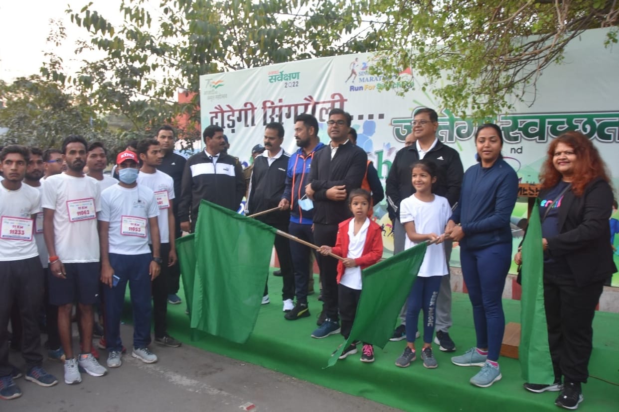 Chandan first in 11 kilometer hand marathon