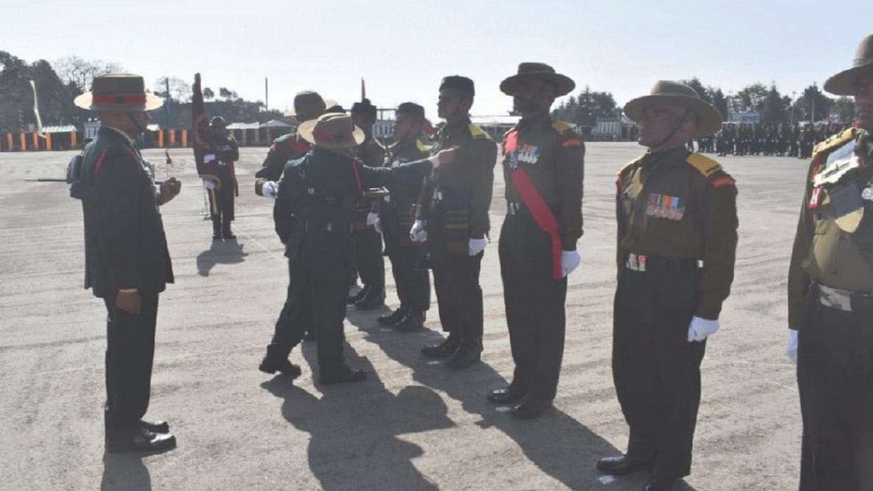 After passing out parade 238 recruits became an integral part of army administered oath of office and secrecy