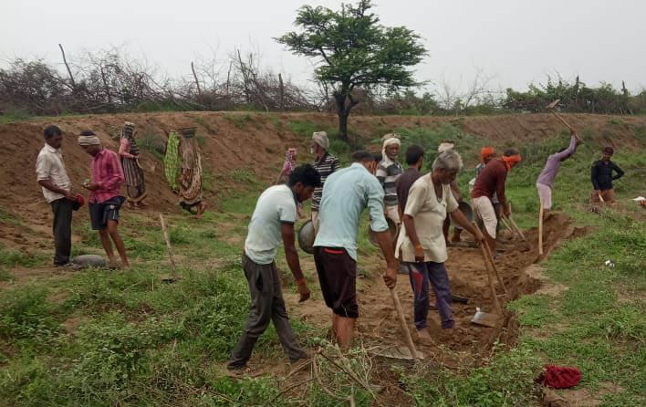 Not even half of the population participates in MNREGA
