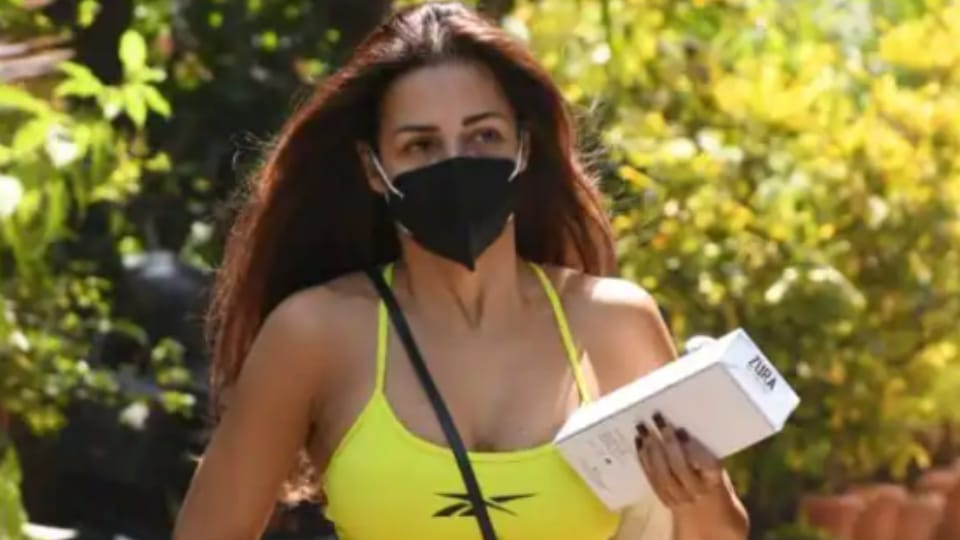 Malaika Arora was spotted outside the gym in bold style fans surprised to see her fitness