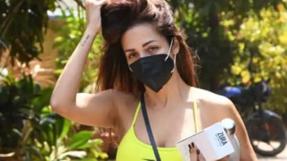 Malaika Arora was spotted outside the gym in bold style fans surprised to see her fitness