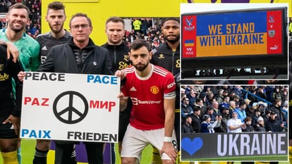 Russia Ukraine War Sergiy Stakhovsky joins Ukraine military reserves Mykolenko Zinchenko emotional Aston Villa Matty Cash shown yellow card