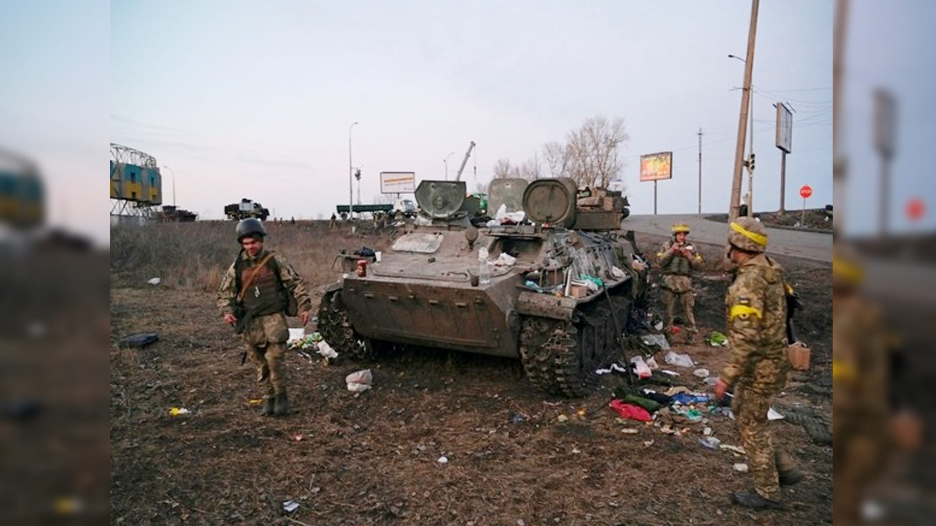 Russia attack on Ukraine continues missiles were also fired at residential buildings and people picked up rifles