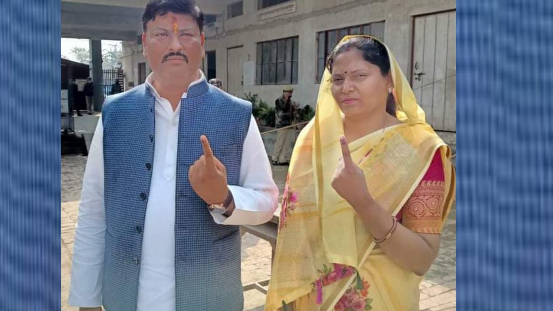Pics of Fifth phase voting in Uttar Pradesh.