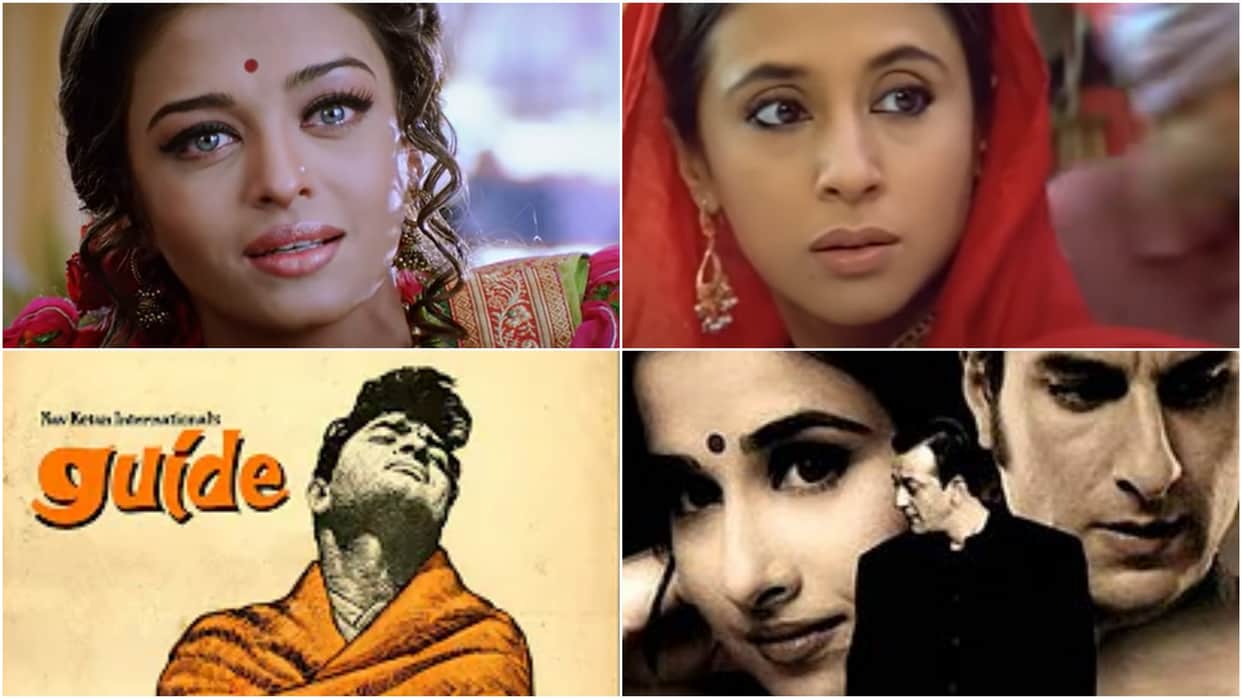 Devdas Pinjar Guide these are top five bollywood movies based on novels