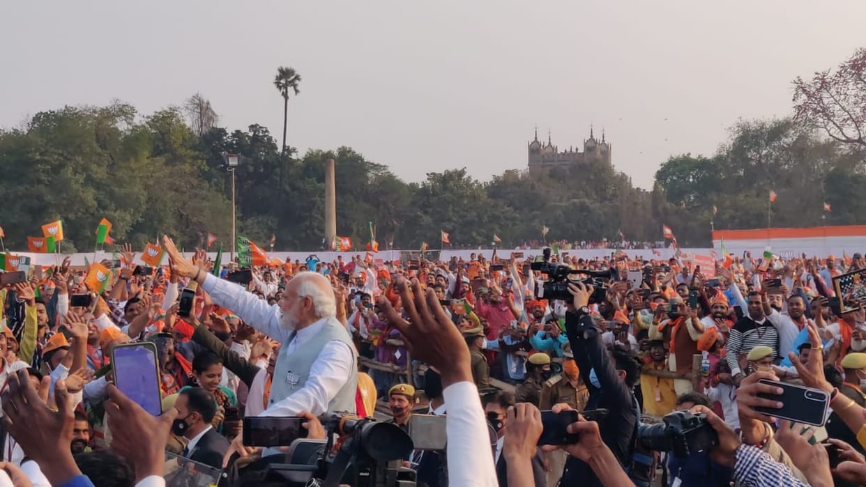PM's chariot will roam in Kashi for 26 hours before the campaign stops