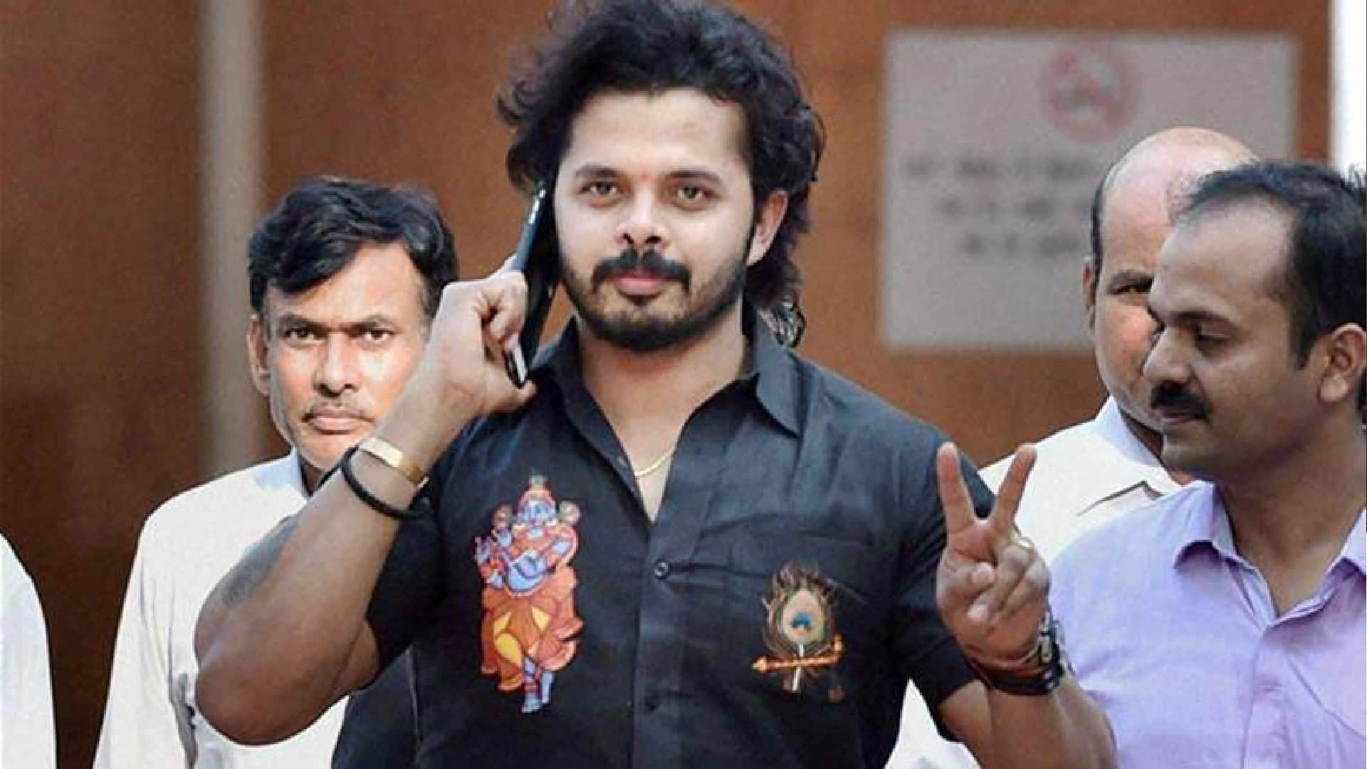 Sreesanth Top 5 controversies Rajastha Royals Spot-fixing harbhajan singh slapgate fight with gautam gambhir