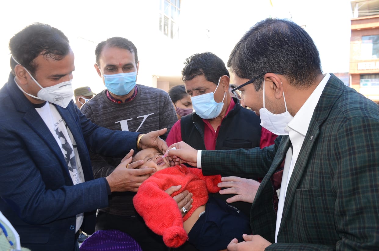 Anti-polio drug administered to 89 percent of the newborns