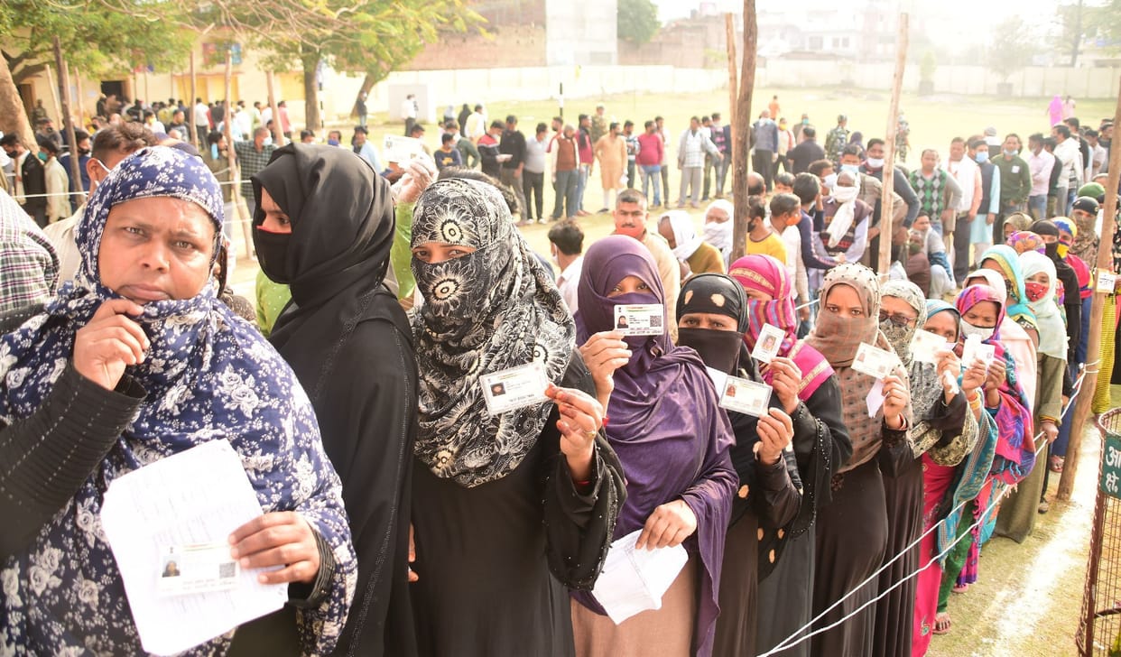 Women participate in reformed democracy