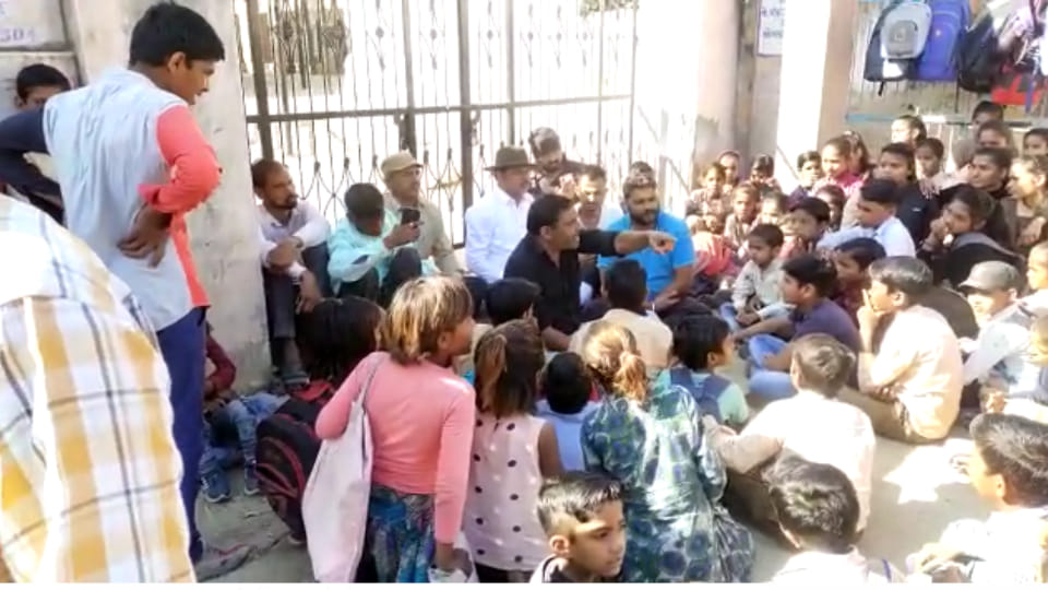 Class six student brutally beaten up in nagaur fir against teacher