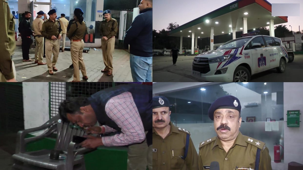 Gurugram CNG pump manager and two colleagues killed by slitting throat police suspect some old employee probe on