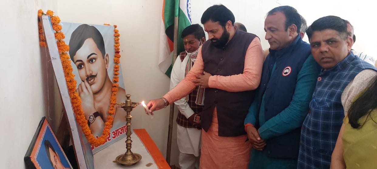 We should always remember freedom fighters and great men: MP Naib Saini