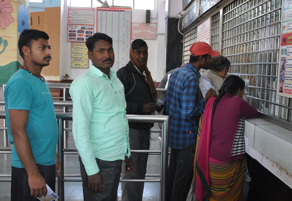 Waiting list too long in long distance train Gorakhdham Express