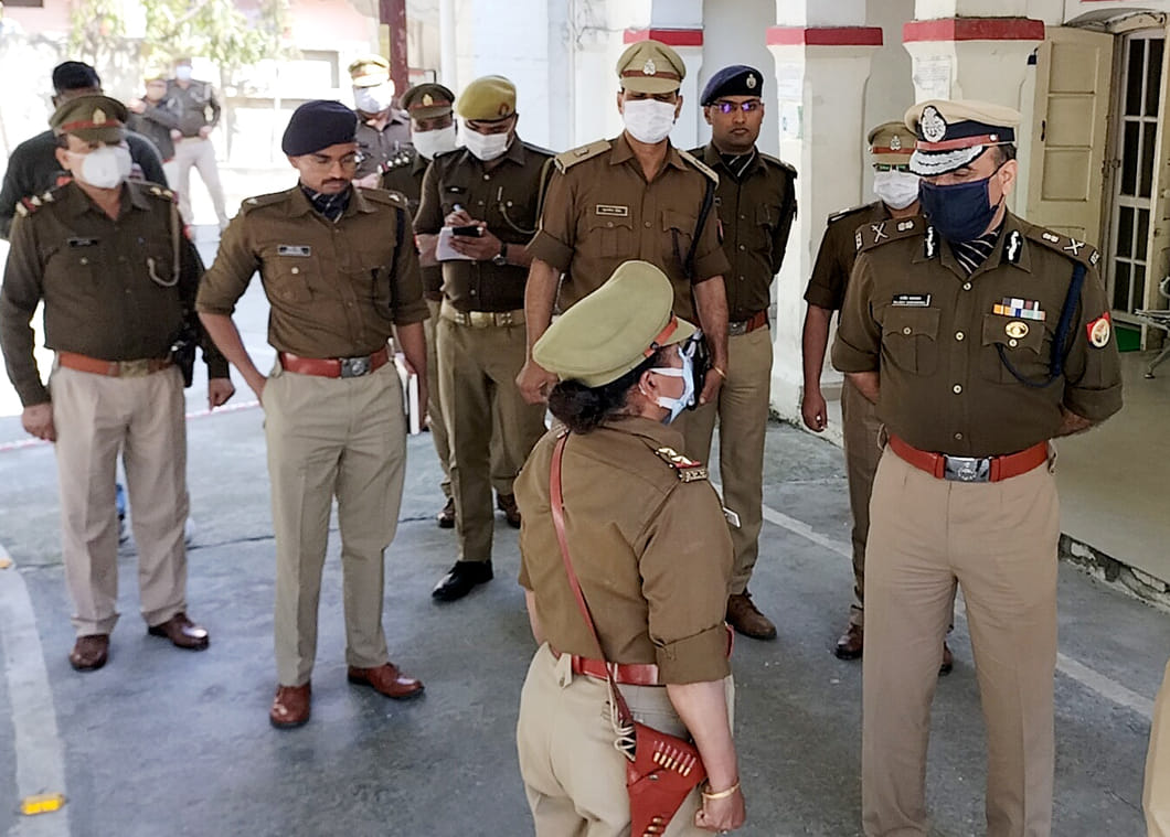 ADG inspected police line and SSP office
