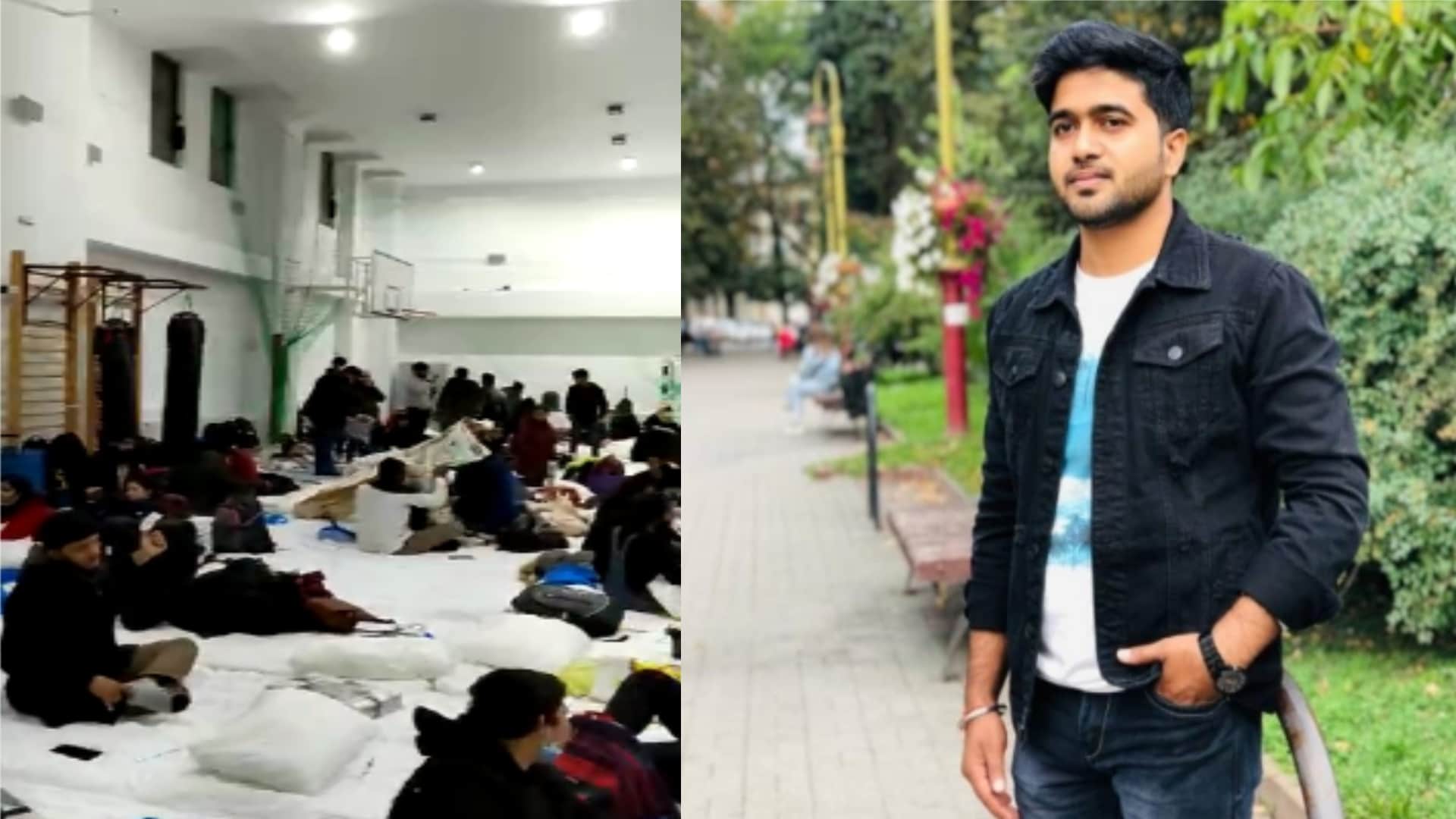 Russia-Ukraine war: khushi returned home, Aman reached Romania border by putting Tiranga on his vehicle