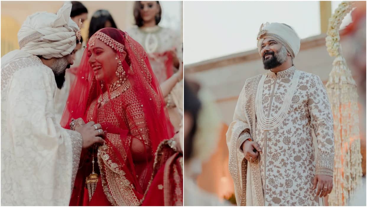 Director Luv Ranjan wedding Luv Shares photos with wife Alisha Vaid