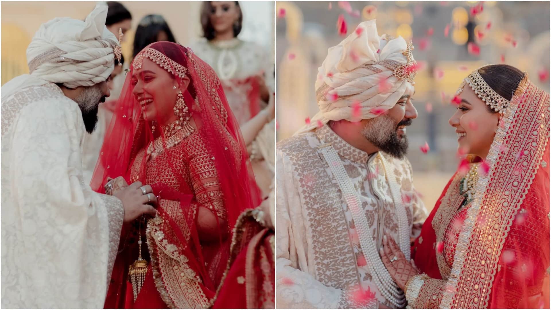 Director Luv Ranjan wedding Luv Shares photos with wife Alisha Vaid