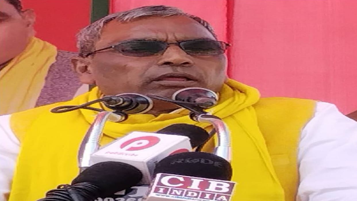 Omprakash Rajbhar said Double engine government gave inflation and unemployment