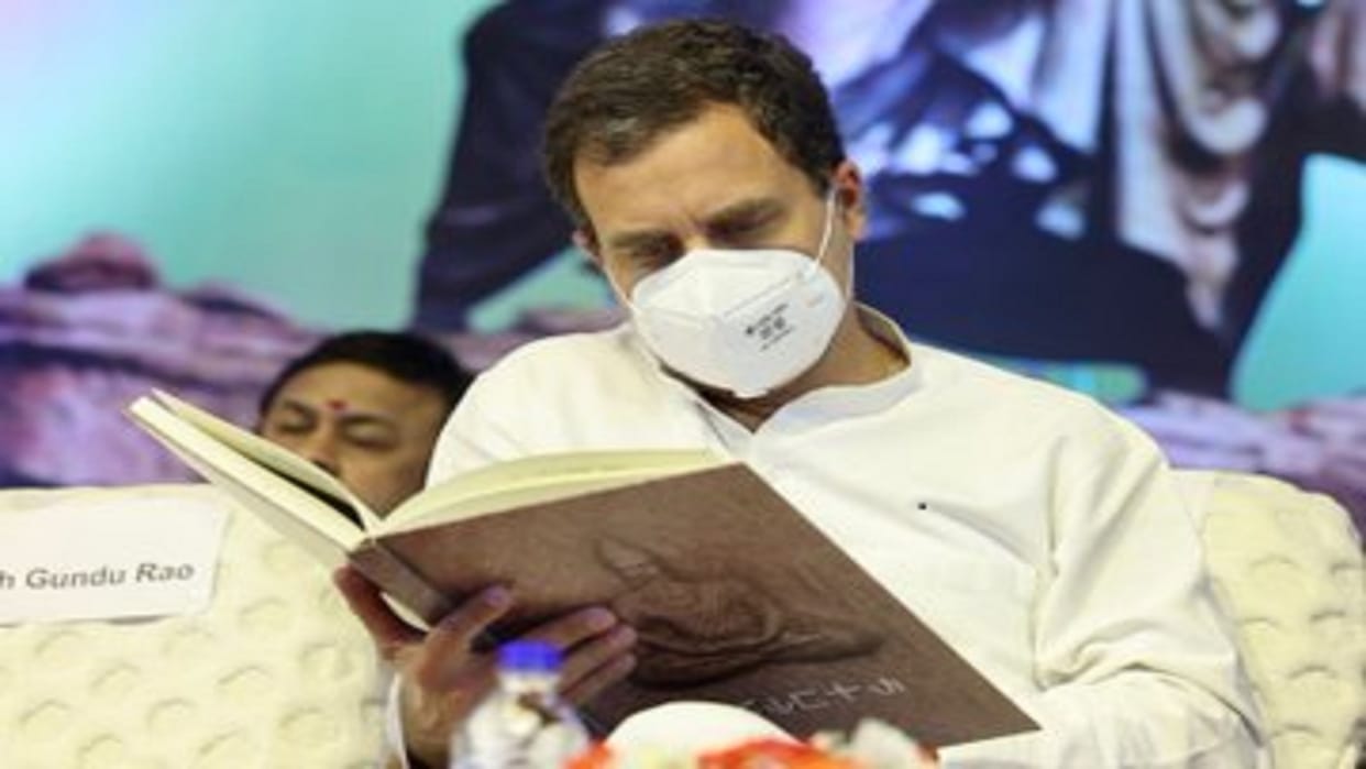 Rahul Gandhi releases autobiography of DMK leader MK Stalin in Chennai and targeted BJP