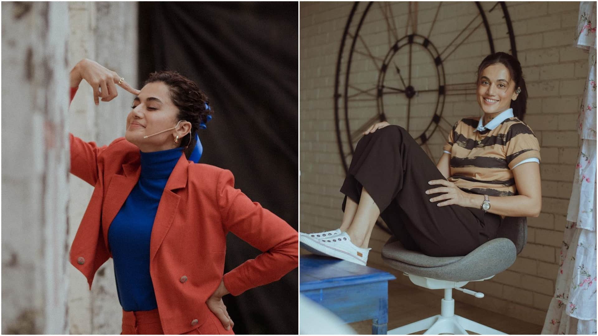 Actress Taapsee Pannu shares poster of Telugu film Mishan Impossible