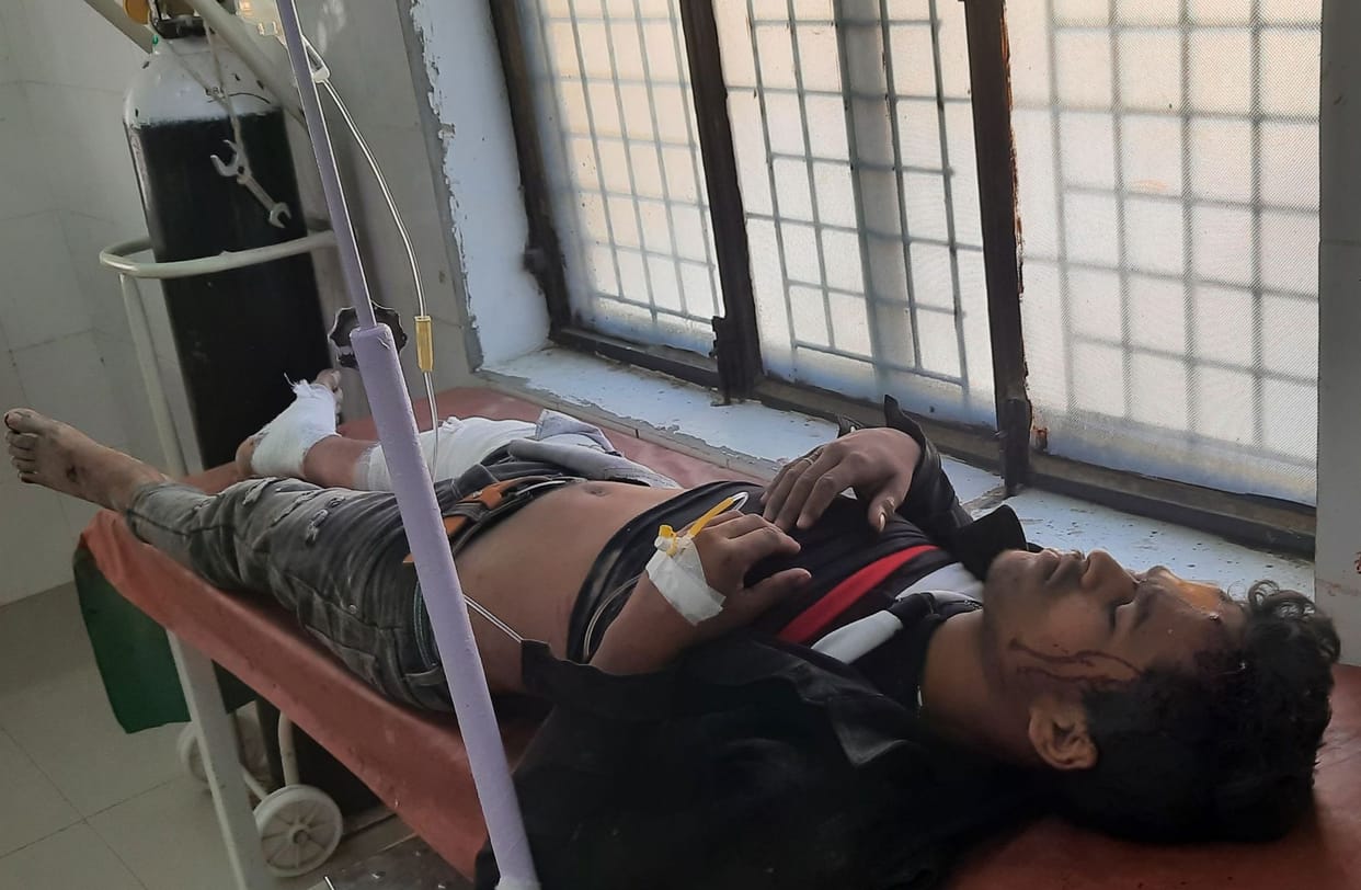 Youth died in road accident, one serious