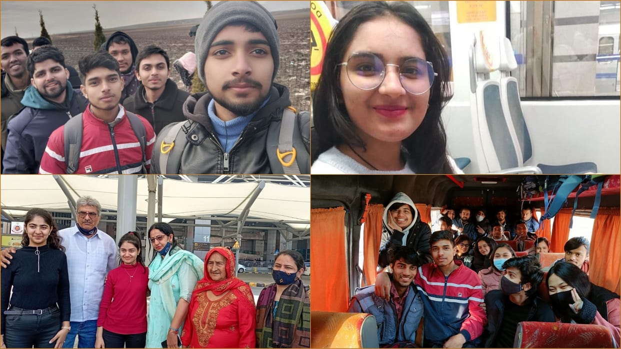 Six students returned to Sonipat in Six days amid Russia-Ukraine war