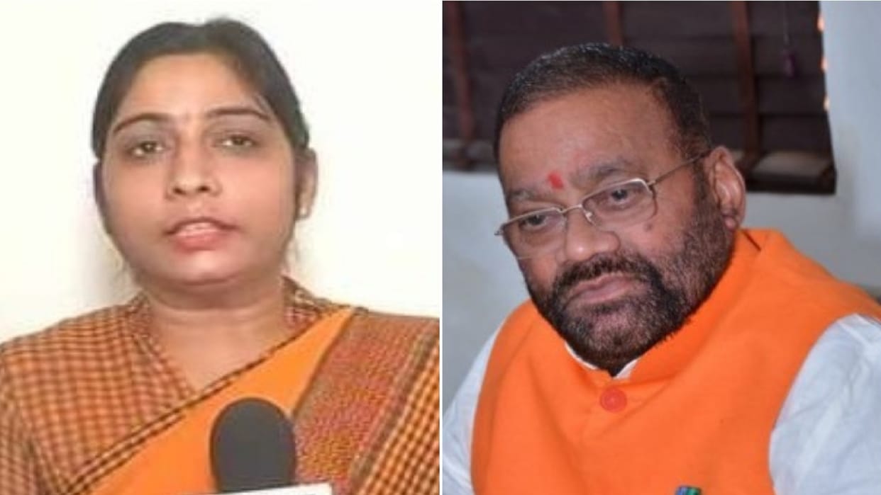 Sanghamitra Maurya target bjp candidate After attack on Swami Prasad Maurya