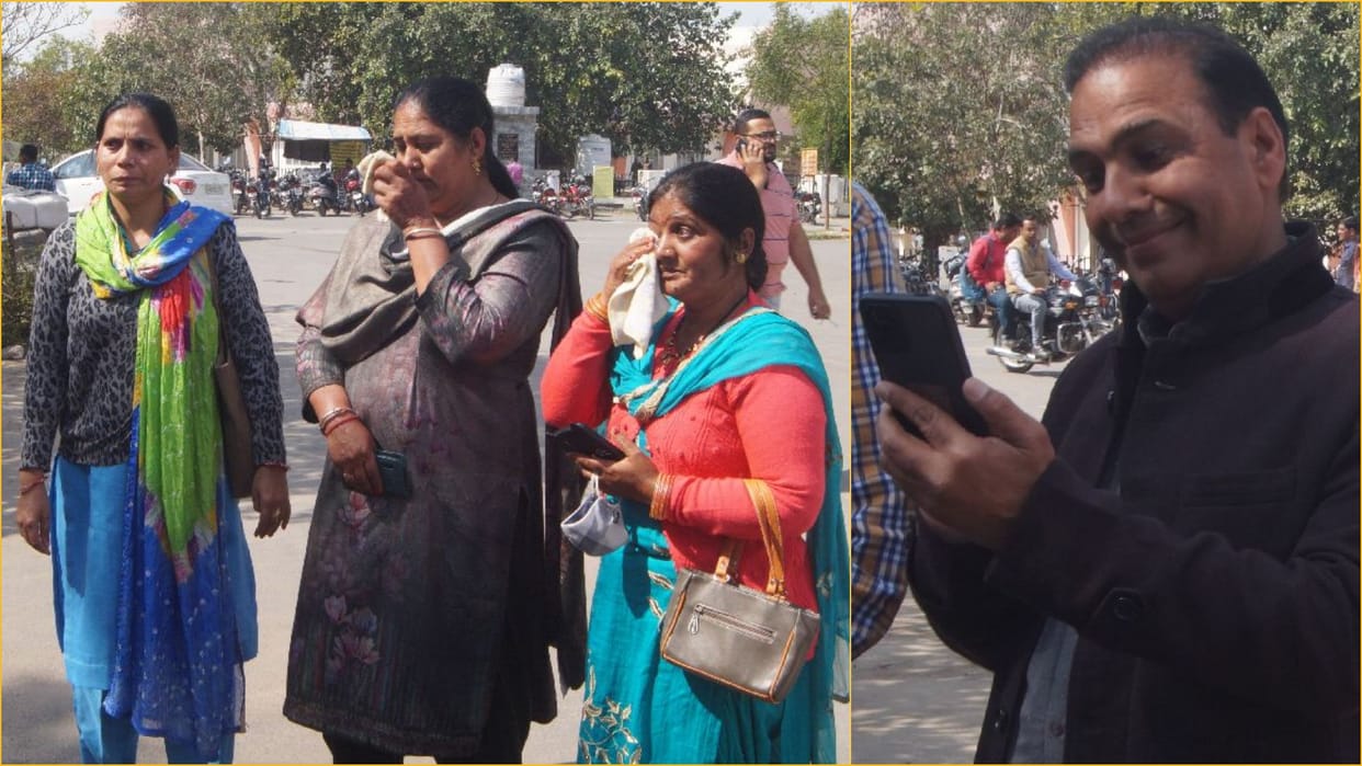 family members appeal to DC to bring children from Ukraine In Sirsa of Haryana