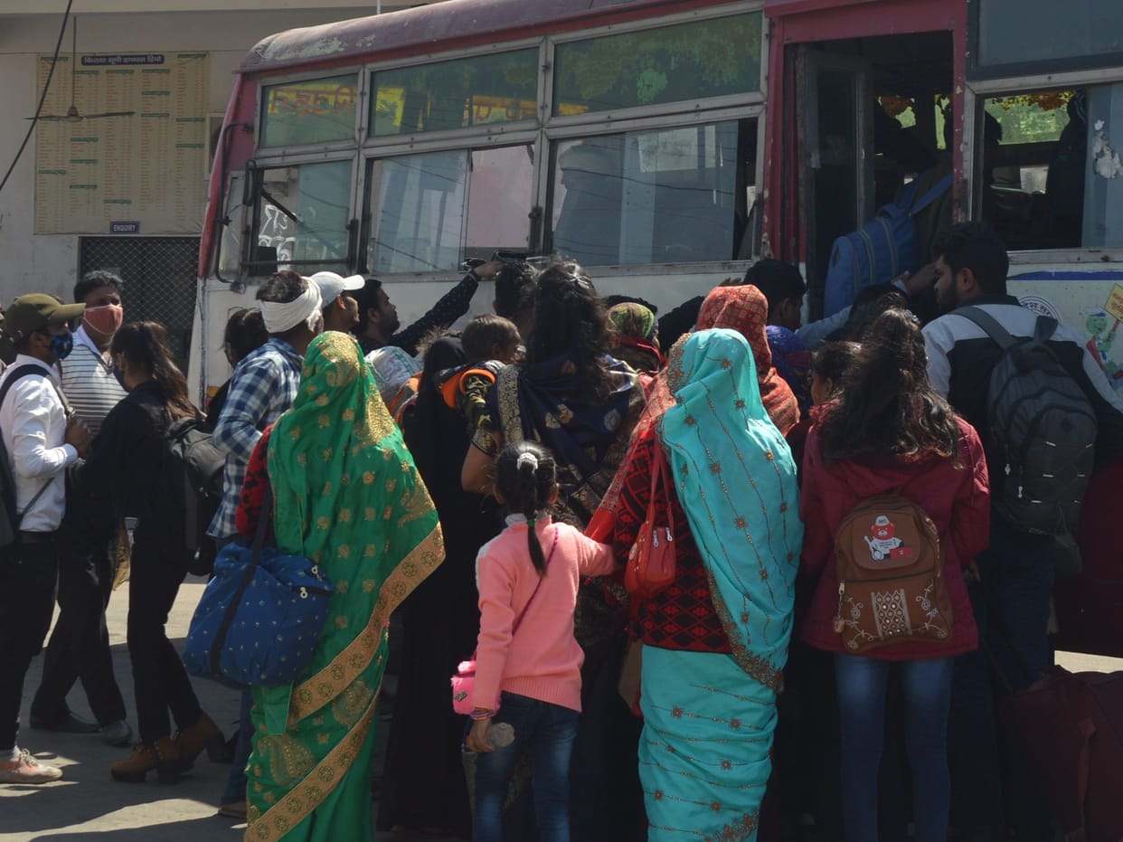 Passengers of roadways buses remained upset