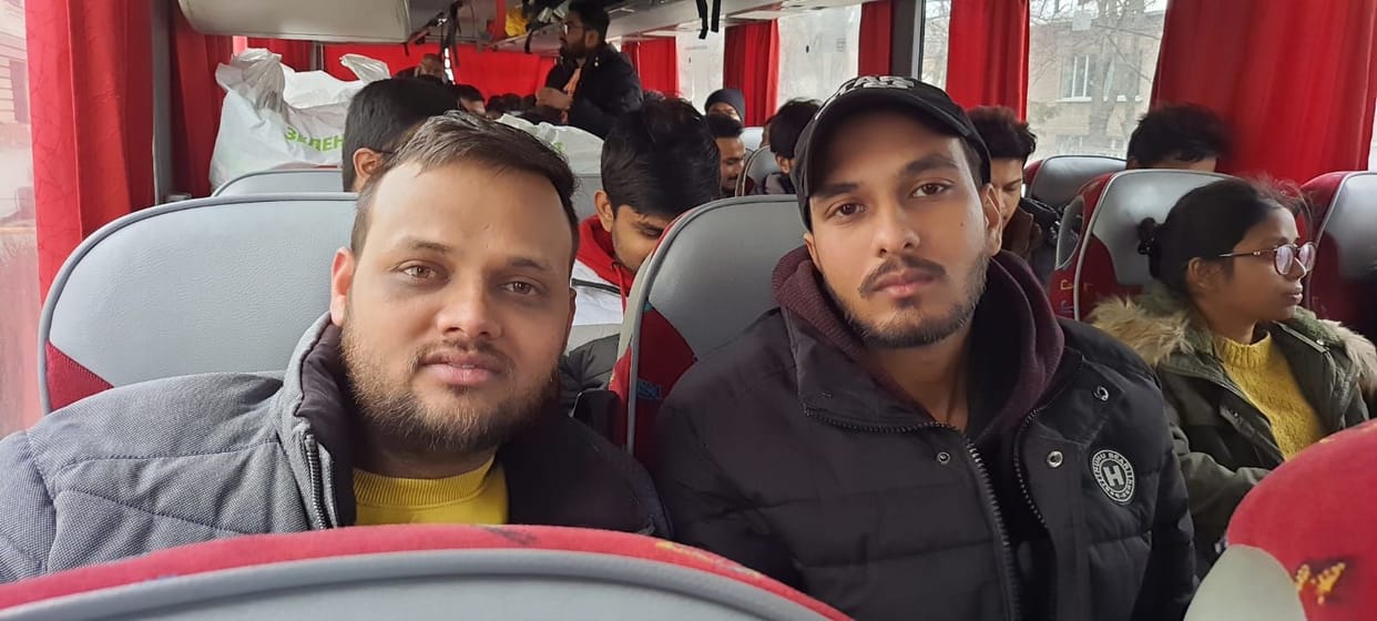 Students trapped in Deniper reaching the borders of nearby countries