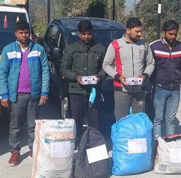 Four vicious men of transformer stealing gang arrested