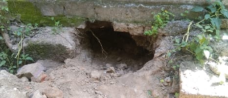 The idols were damaged by breaking the lock of the temple, anger among the villagers