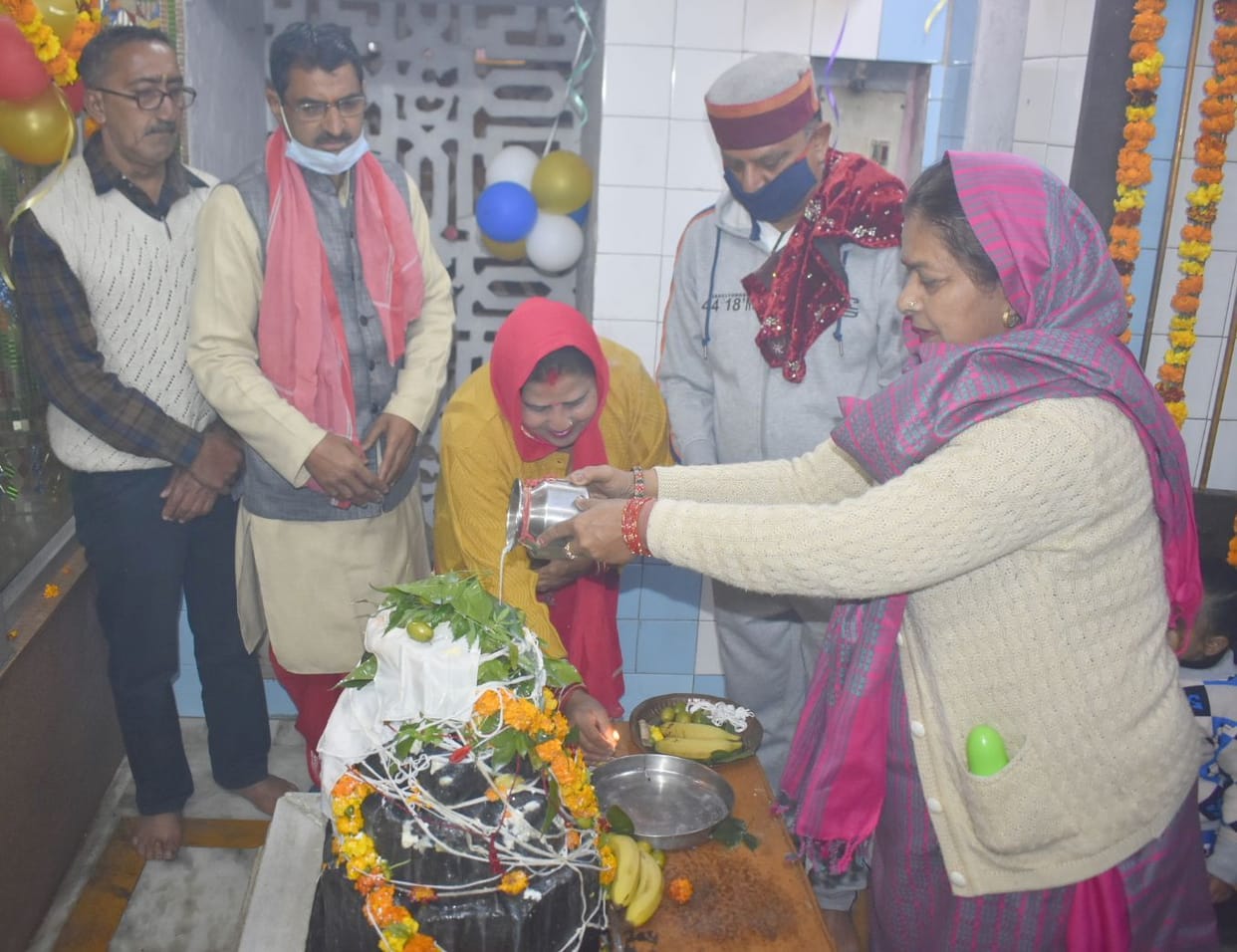 maha shivratri celebrated in temples