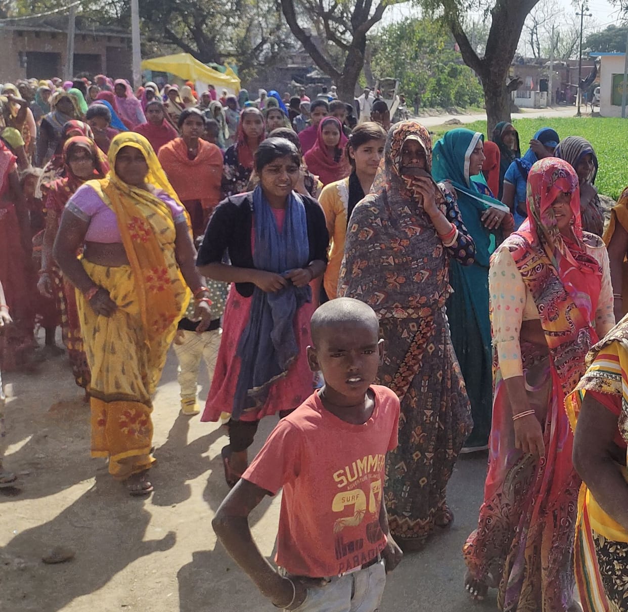 Girl dies after slipping, uproar
