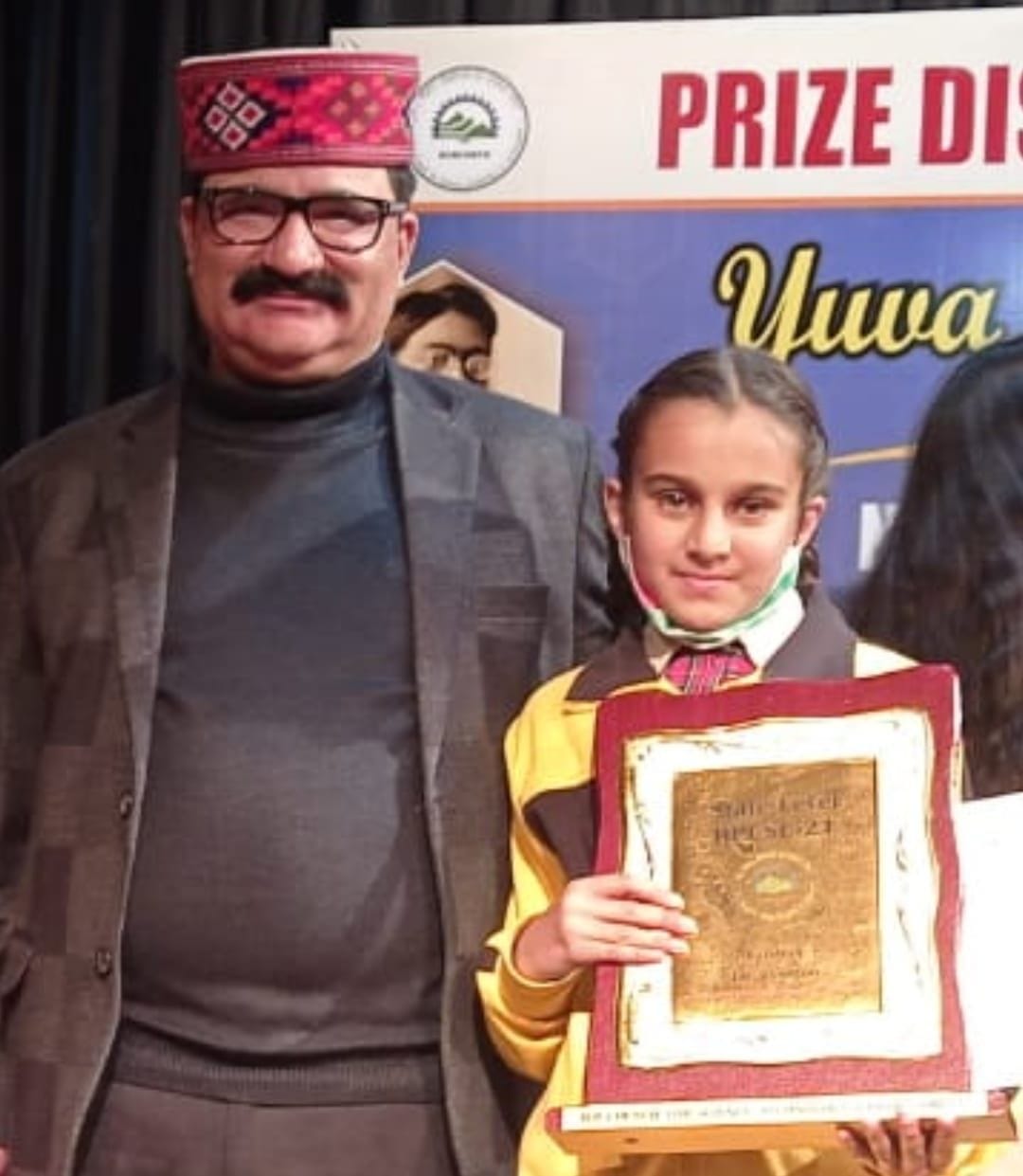 in dav school duttnagar vaishali stood first in sciencitific project  report