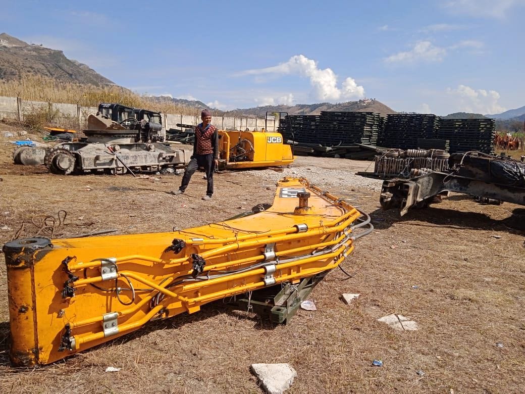 Road Construction in Munsyari