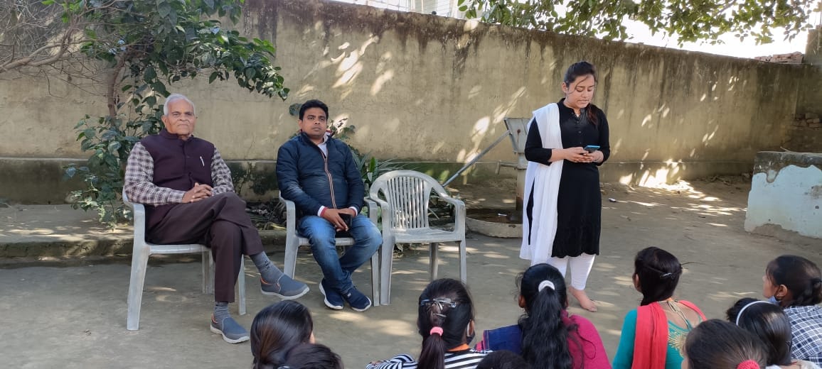Volunteers presented colorful programs