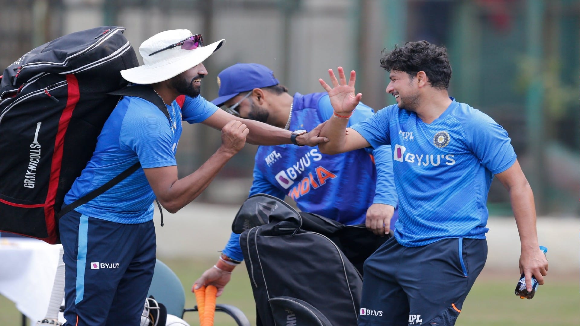 IND vs SL Photos virat kohli mayank agarwal indian cricket team practice in Punjab Cricket Association Cricket Stadium mohali