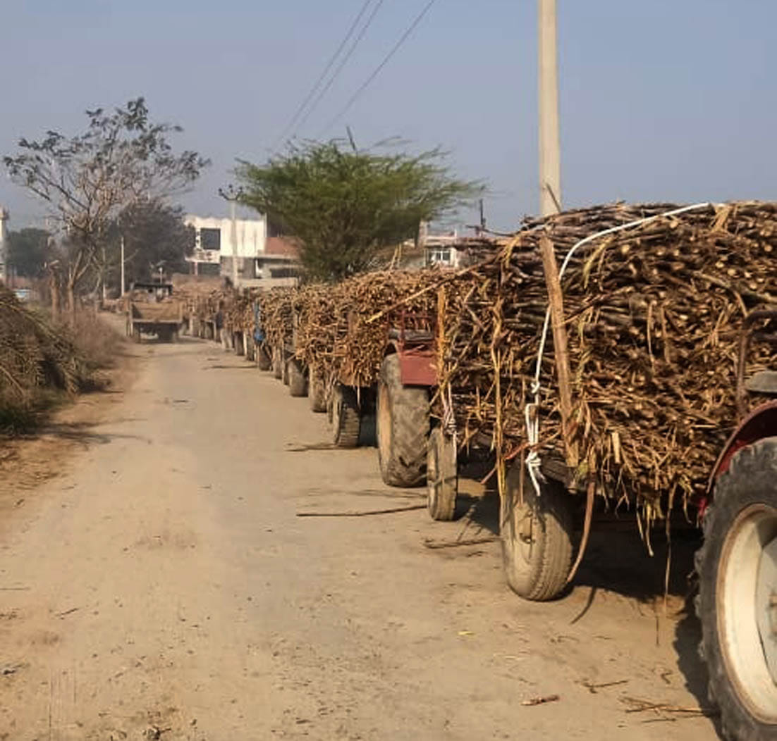 Weighing did not start even on the fifth day, farmers' ruckus