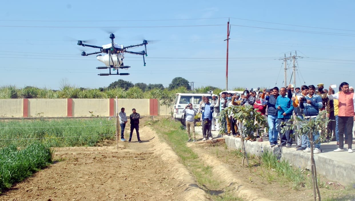 Use of drones in agriculture will make farmers prosperous