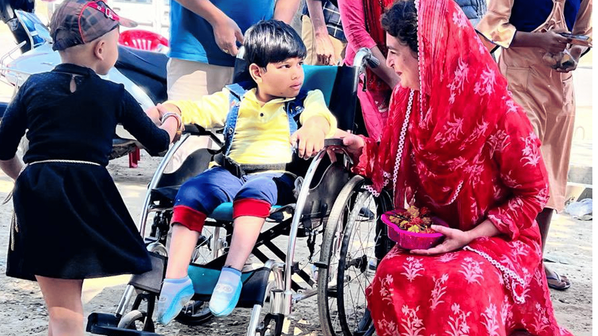 UP Elections 2022 6th Phase Election Campaign in Photos Yogi Akhilesh Mayawati and Priyanka Gandhi