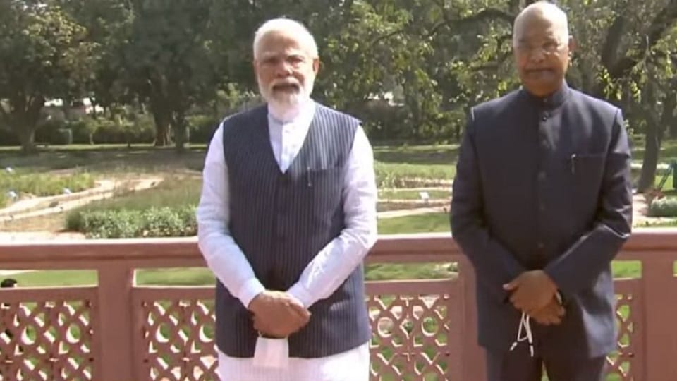 PM Narendra Modi and President Ramnath kovind will come to Lucknow next month.