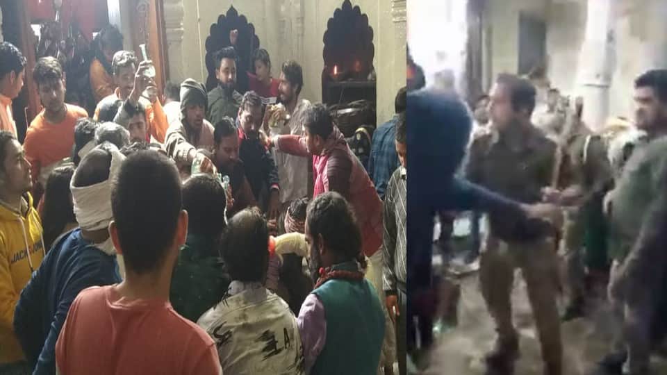 Mahashivratri 2022 Devotees perform Jalabhishek in shiv temples of mathura vrindavan