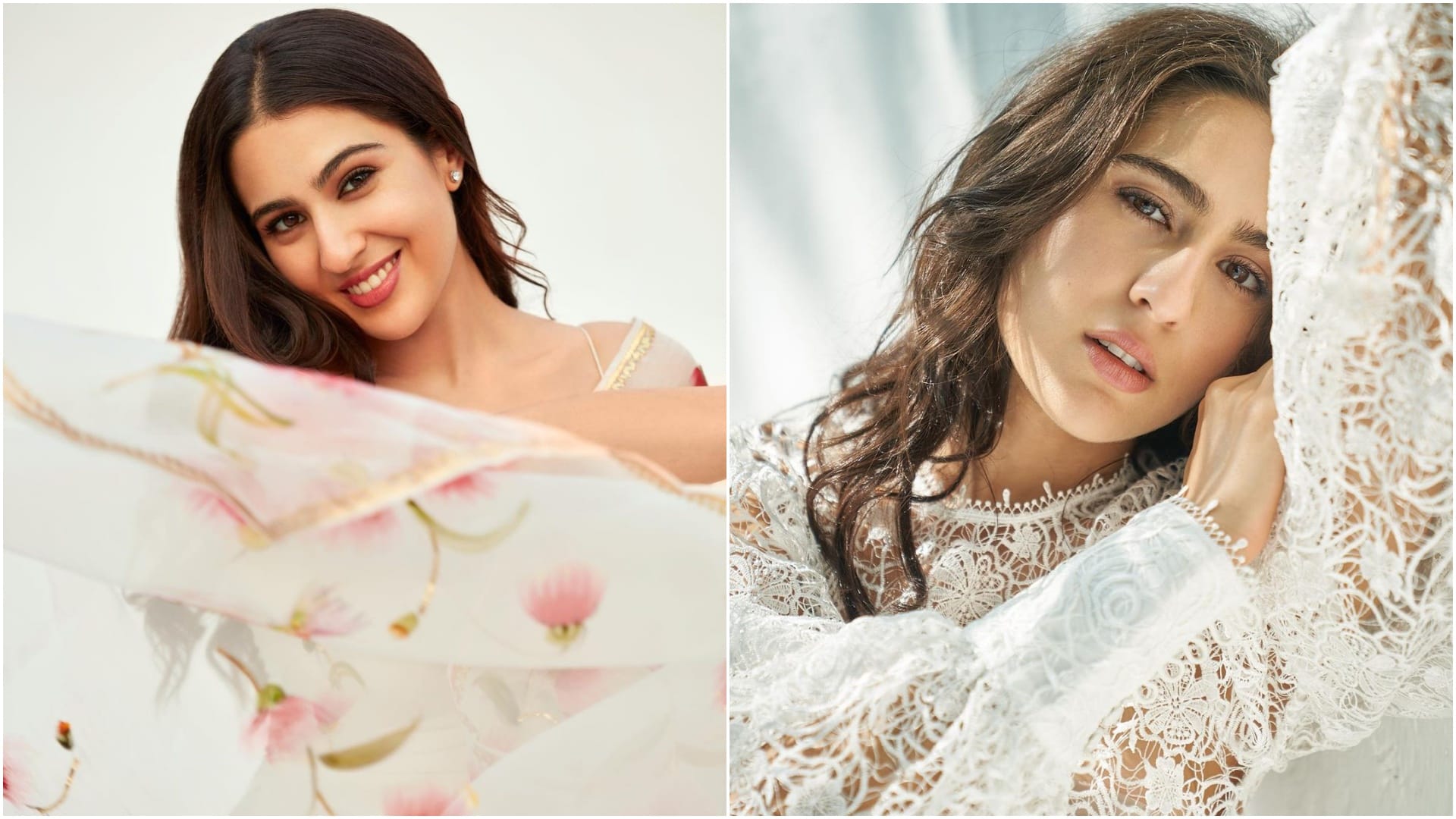 bollywood actress sara ali khan shared monochrome pictures