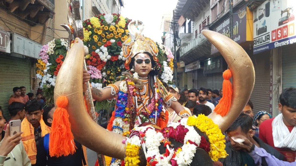Shiv Barat come out from sri krishnajanma bhoomi in Mathura On Mahashivratri
