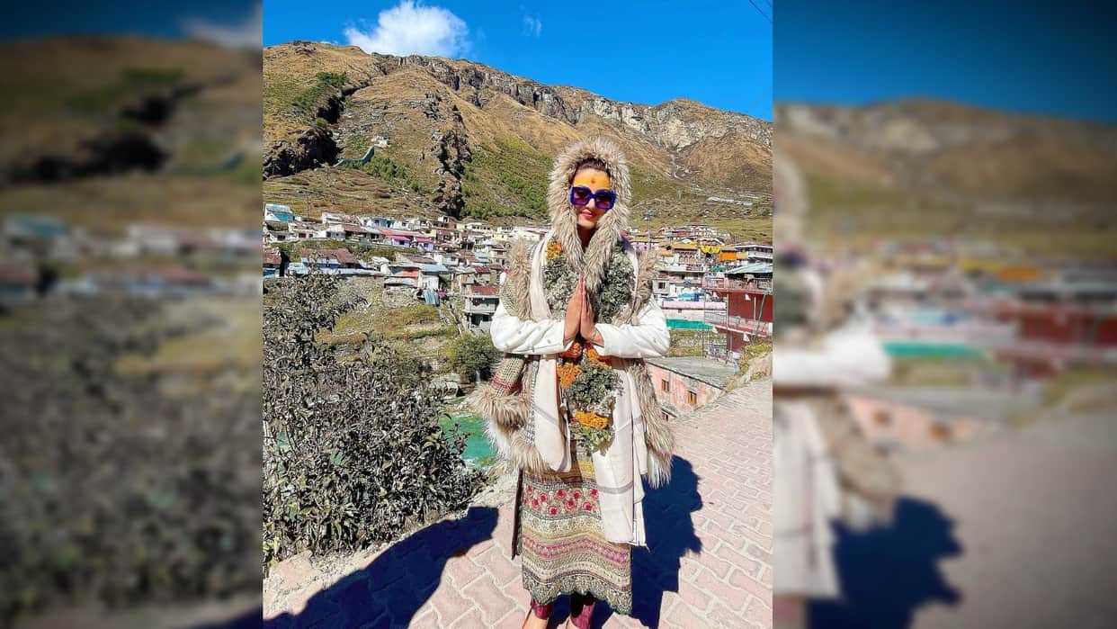 MahaShivratri 2022 Urvashi Rautela shared the post and wished Shivratri with the fans